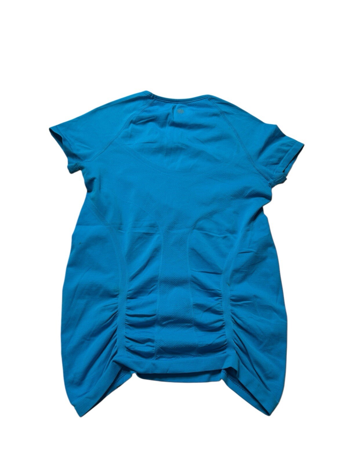 Athleta Fastest Track Tee Athletic T-shirt Women’s Size SM Small Teal Blue