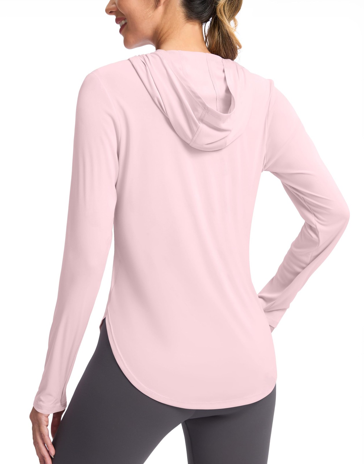 Women’s UPF 50+ Sun Shirt with Hoodie Long Sleeve UV Protection Shirts Lightw…