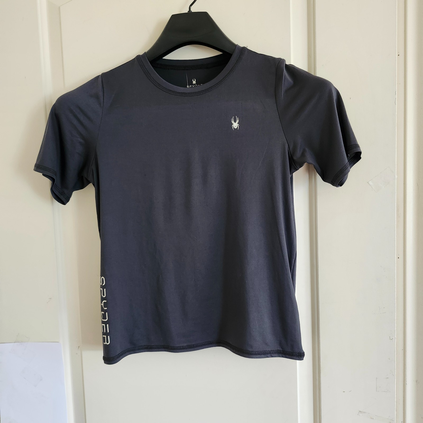 Spyder H2O Surf Sand Sun Collection Tech T-Shirt Women’s Size L Charcoal Gray