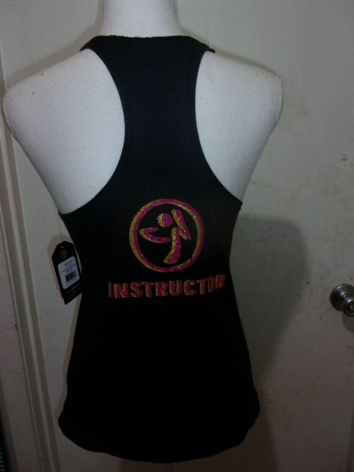 New Zumba Dance Get Down Instructor Racerback Tank size S (B208)