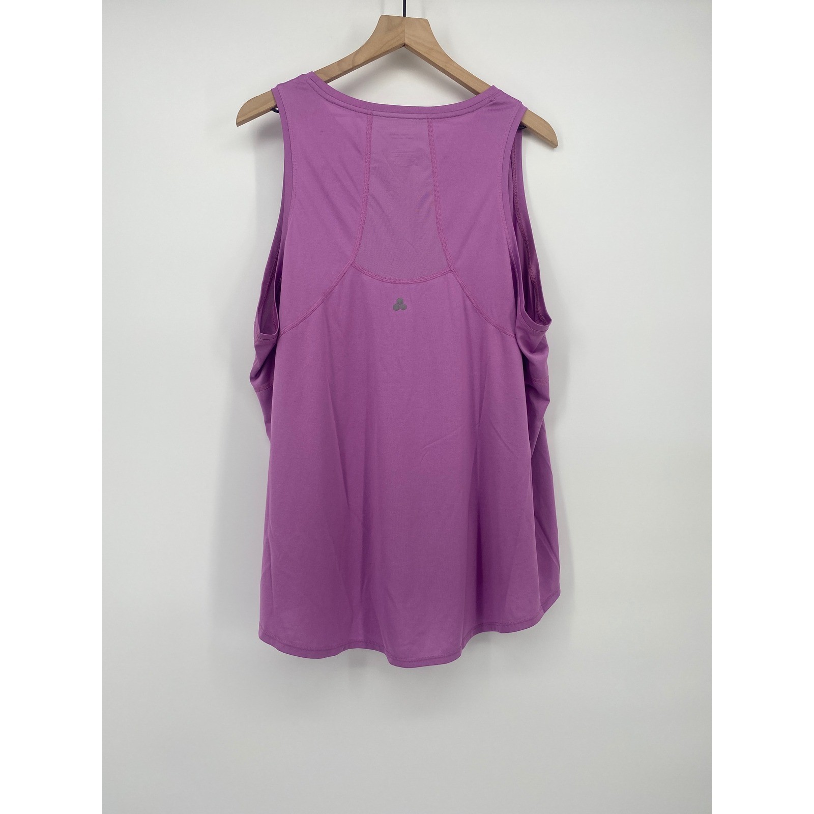 Tek Gear Tank Top 3X Purple Sleeveless Activewear Workout Excellent