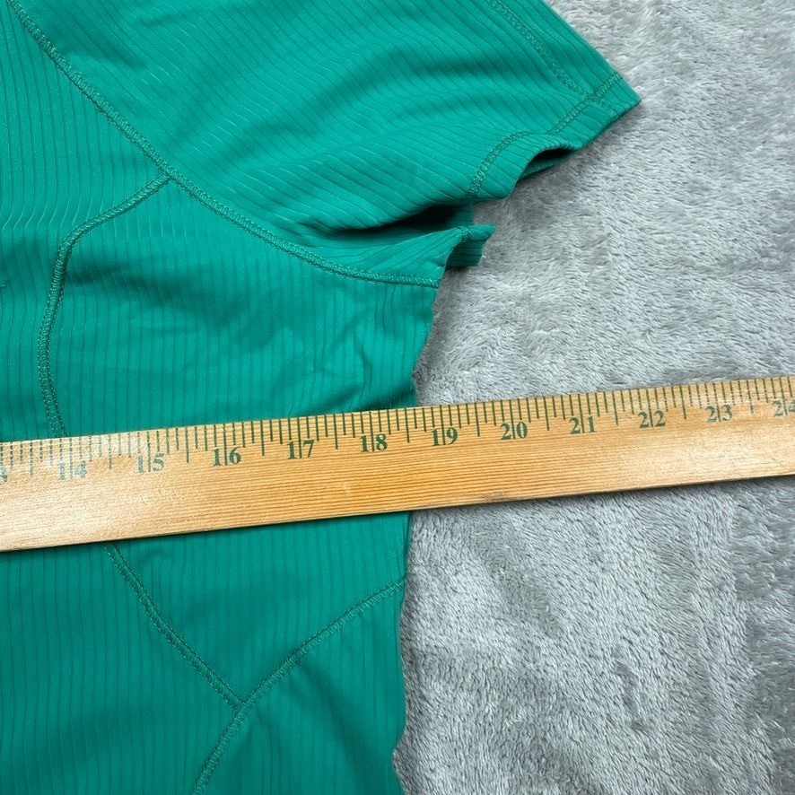 Spyder Active Womens Green Moisture-Wicking Short Sleeve Top L d0421