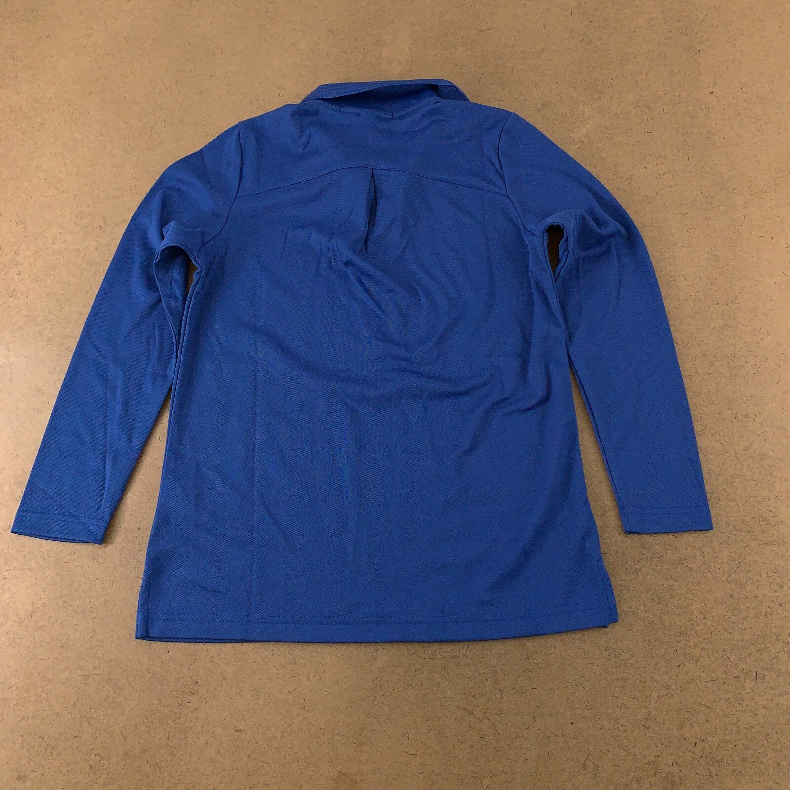 Devon Jones DG20LW CrownLux Performance Ladies Size XS Blue Long Sleeve Polo NWT