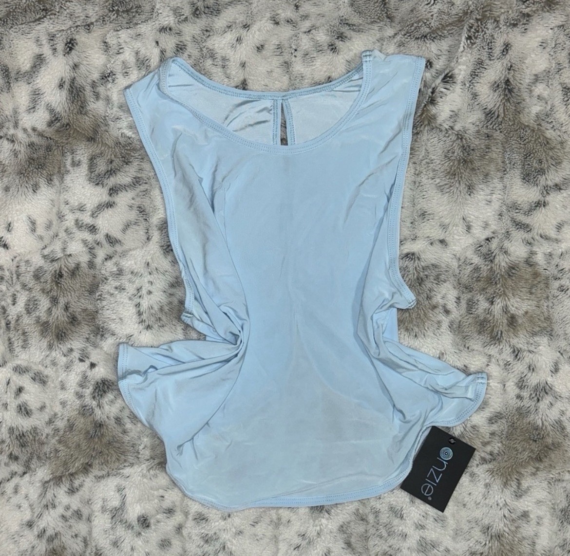 🆕 NWT Onzie | Runner Tank | Open Back Sky Blue | OSFA