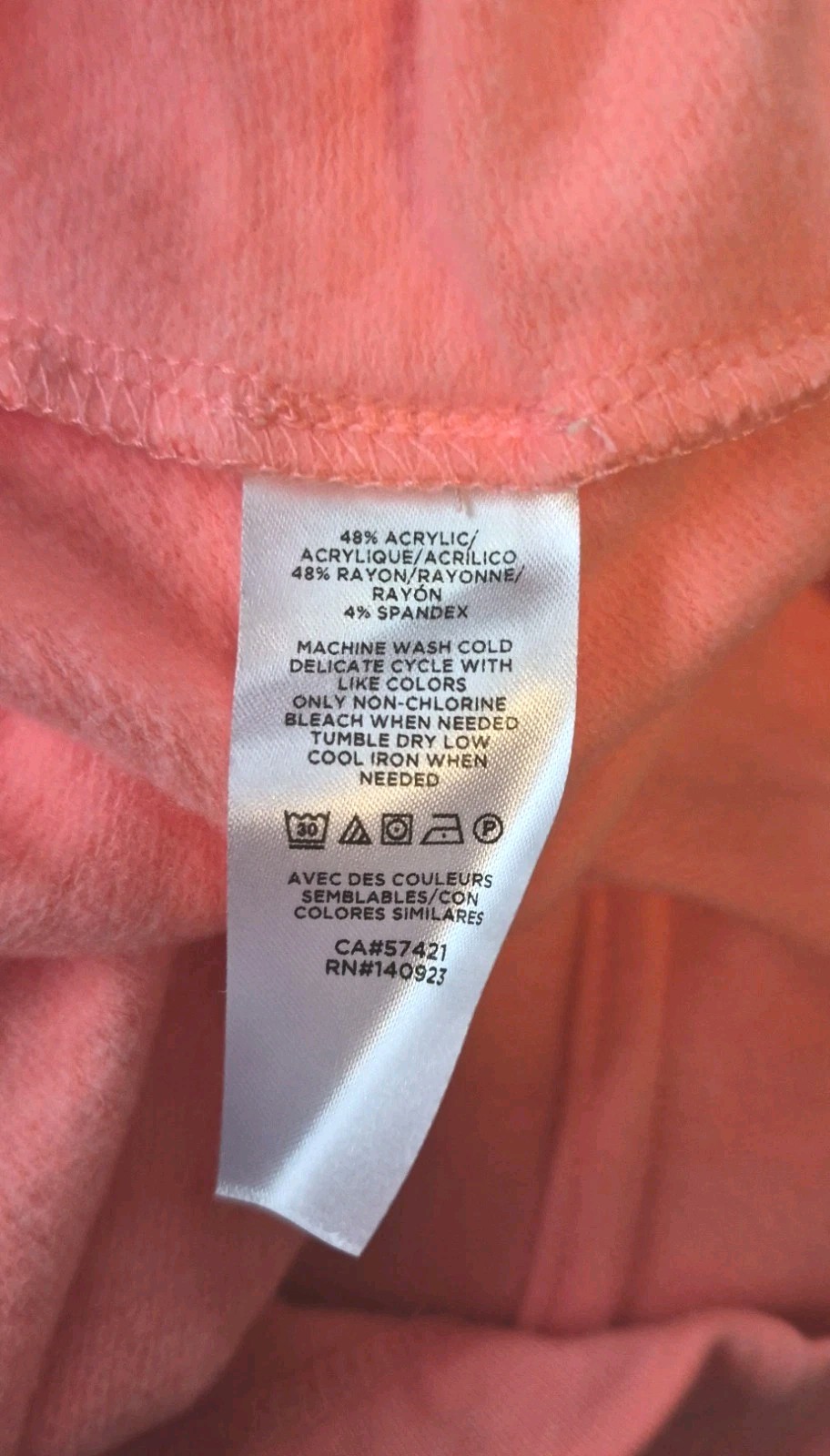 Lou & Grey Women’s Activewear Tank Top Size Large Super Soft Stretch Coral