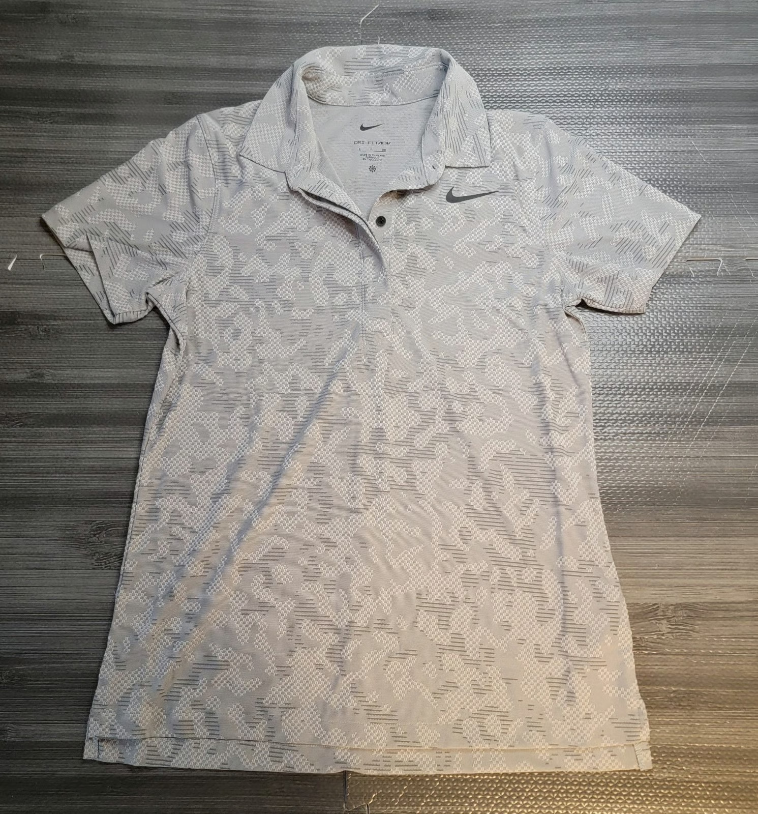 Nike Tour Dri-FIT ADV Golf Polo DR5331-077 Gray Women’s Size Small NWT
