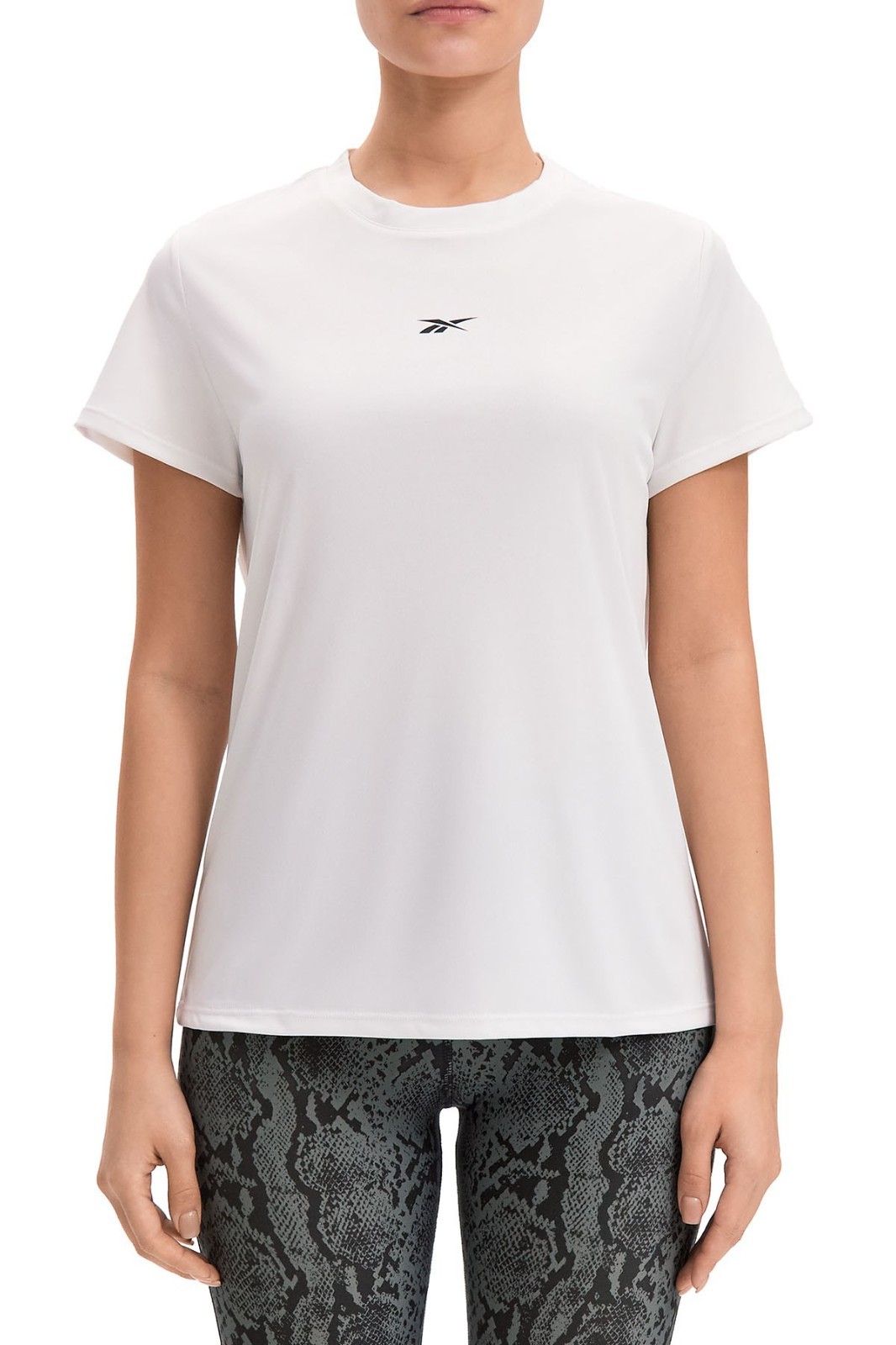 Reebok ID Train Tech Tee White Size S NWT Moisture Wicking Athletic Top