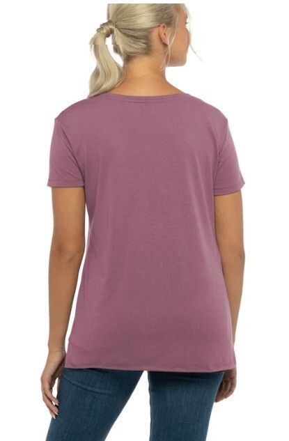 Next Level Womens Short Sleeve Festival Scoop Neck T-Shirt 5030 COLOR Shiraz