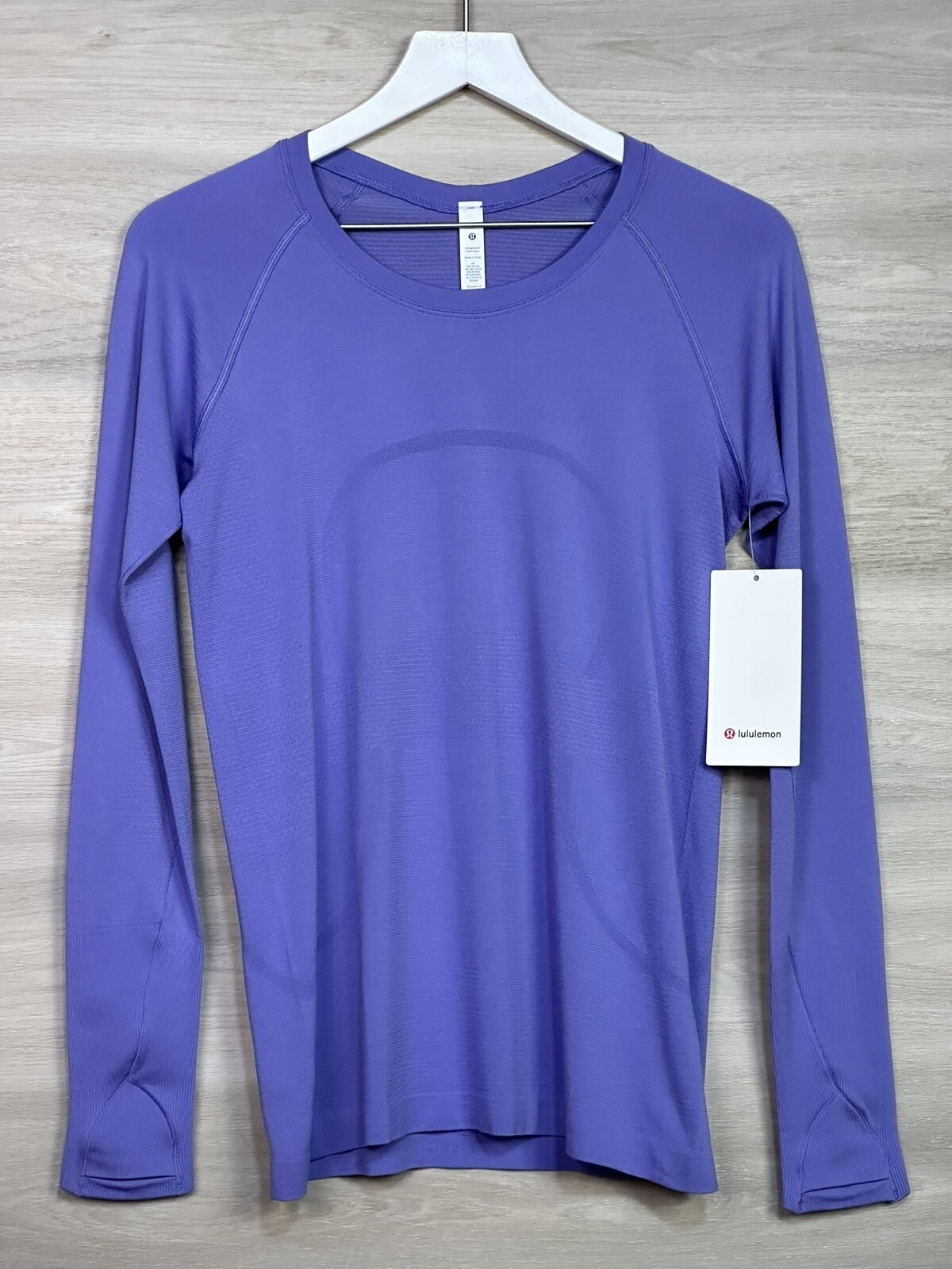 Lululemon Swiftly Tech Long Sleeve 2.0 Size 6 Dark Lavender DKLA 54938