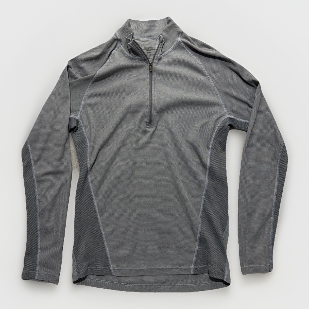 Patagonia Capilene Baselayer Performance Womens Small Thermal 1/4 Zip Up Hiking