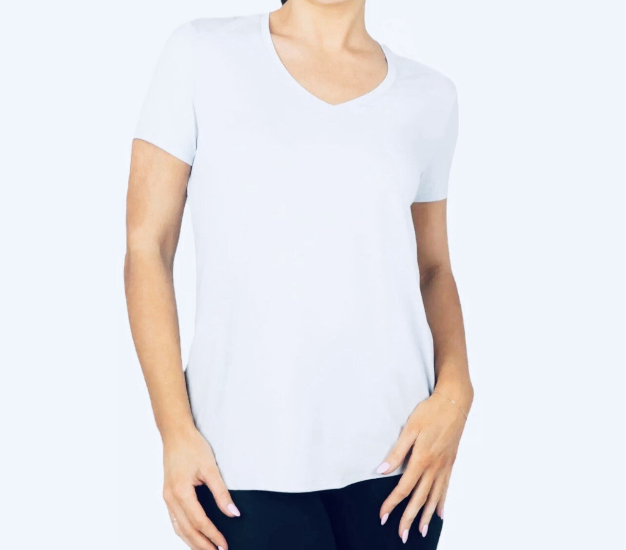 90 Degree by Reflex Women’s Tee Everyday Easy Fit Shirt Activewear Gym Size 2X