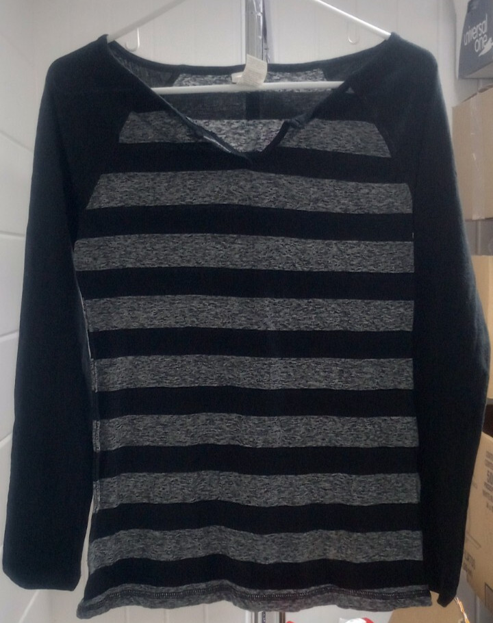 c9 by Champion Semi Fitted Long Sleeve Burnout T-Shirt S9627 NWT