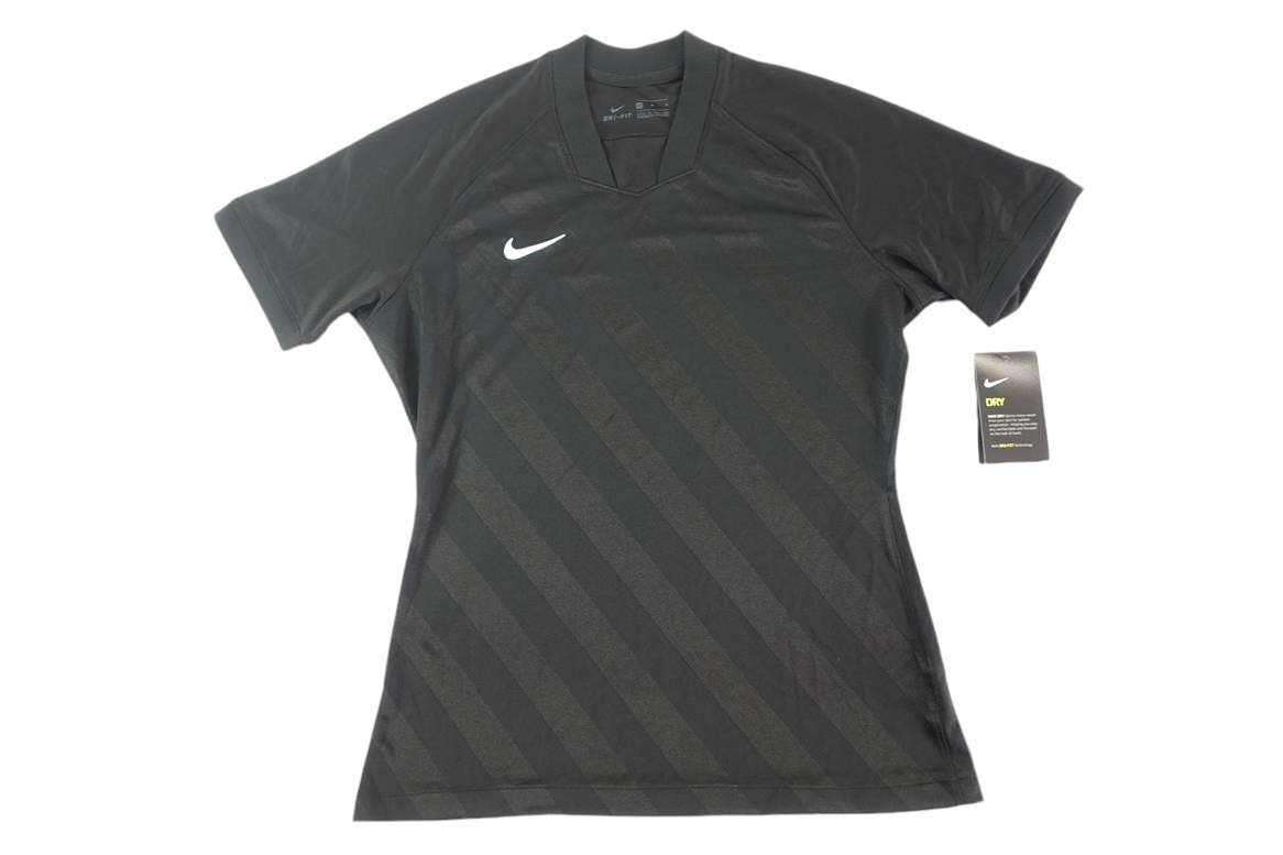 Nike NEW Dri-Fit Soccer Challenge III Black Womens M Short Sleeve Jersey BV6727