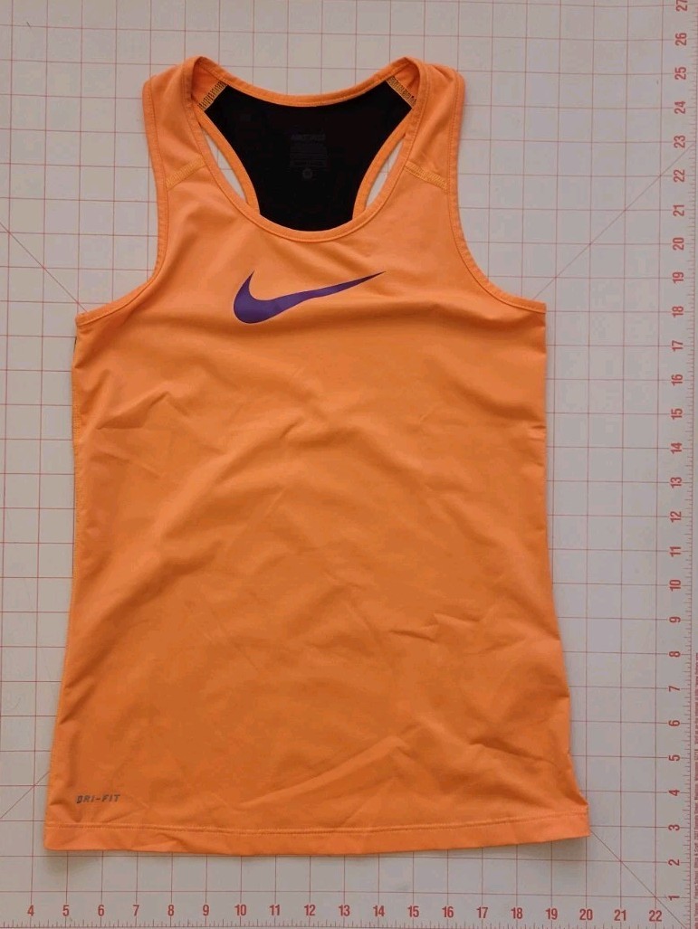 Nike Pro tank top orange purple/woman/usm/athletic fit/breathable/stretch