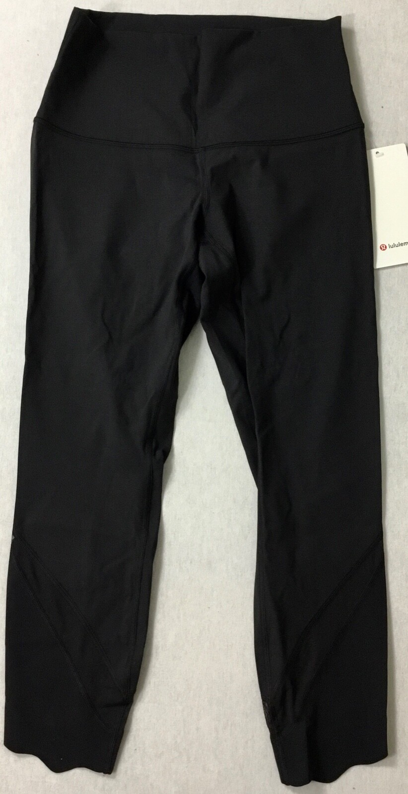 Lululemon Women Wunder Under Crop HR “23 *Scp Black LW6AX9S Size 8