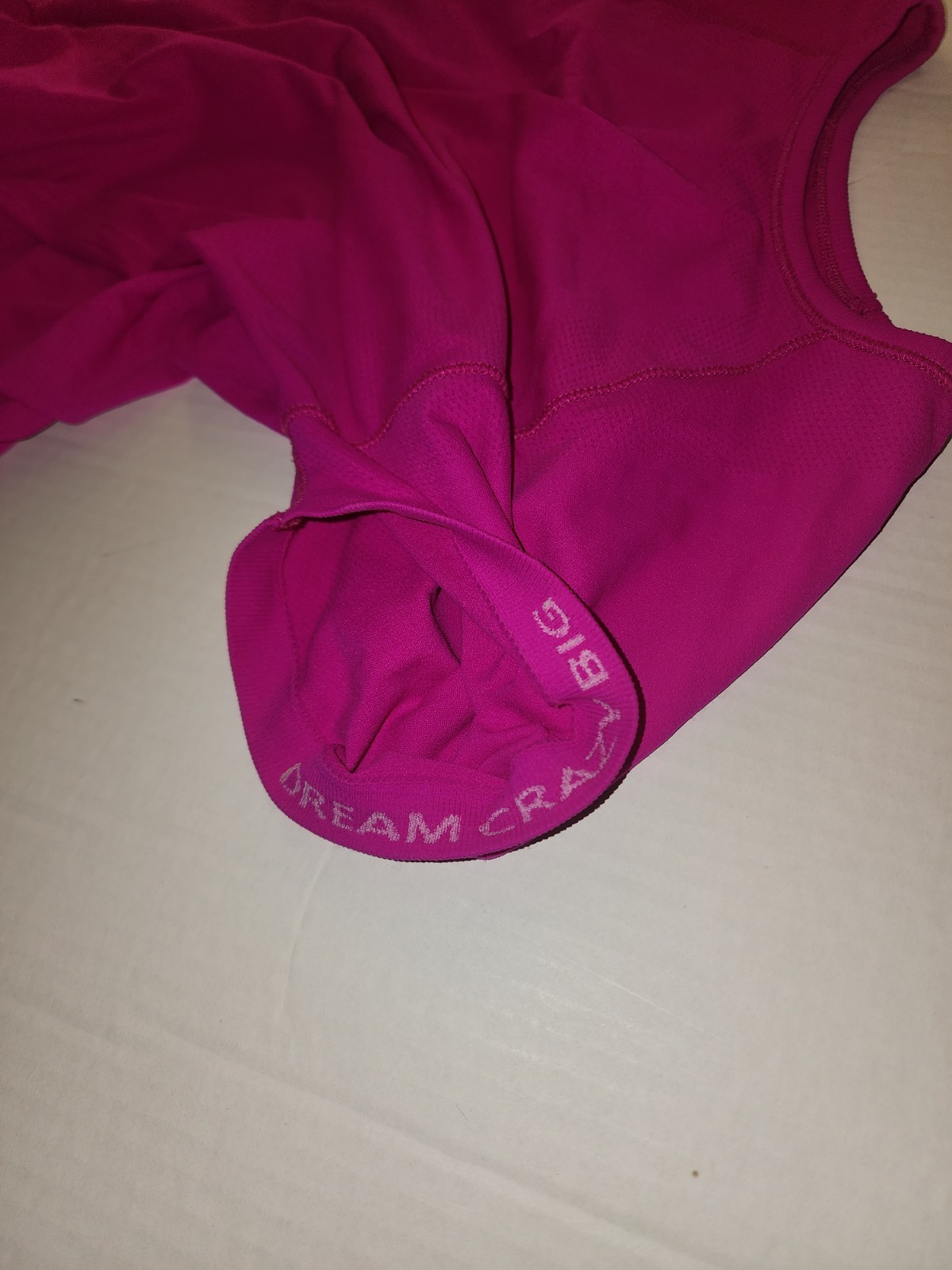 *no Tag* Athleta Pink Stretch Breathable Crew Neck Short Sleeve Running XS/Sm