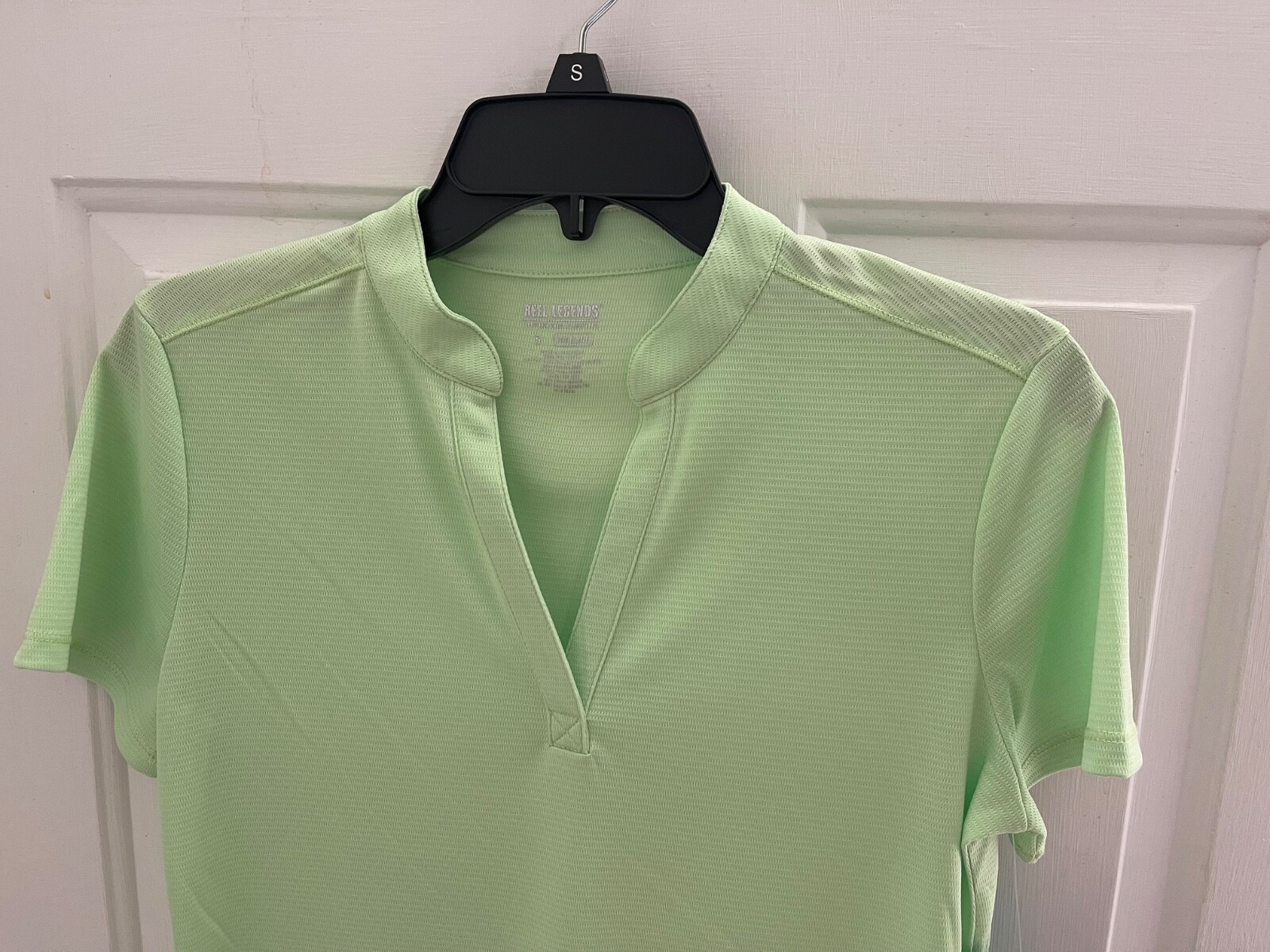 NWT Reel Legends Womens Freeline Short Sleeve Performance Top Shirt Size S