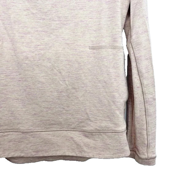 Lululemon Exhalation Pullover II Heathered Marled Mojave Magenta Size Small S/M
