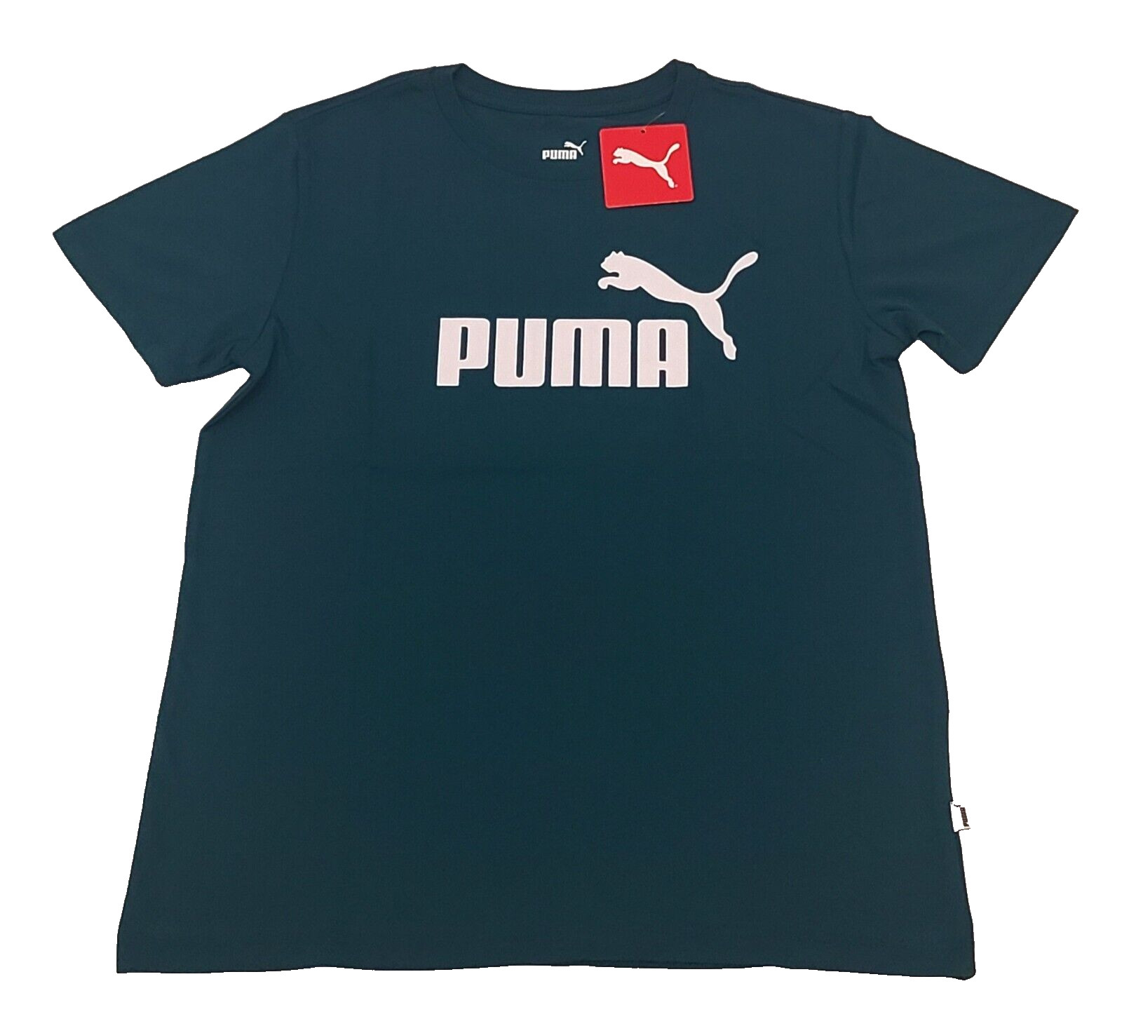 Puma Essentials T-Shirt Woman’s Size L Color Green (NEW WITH ORIGINAL TAGS)