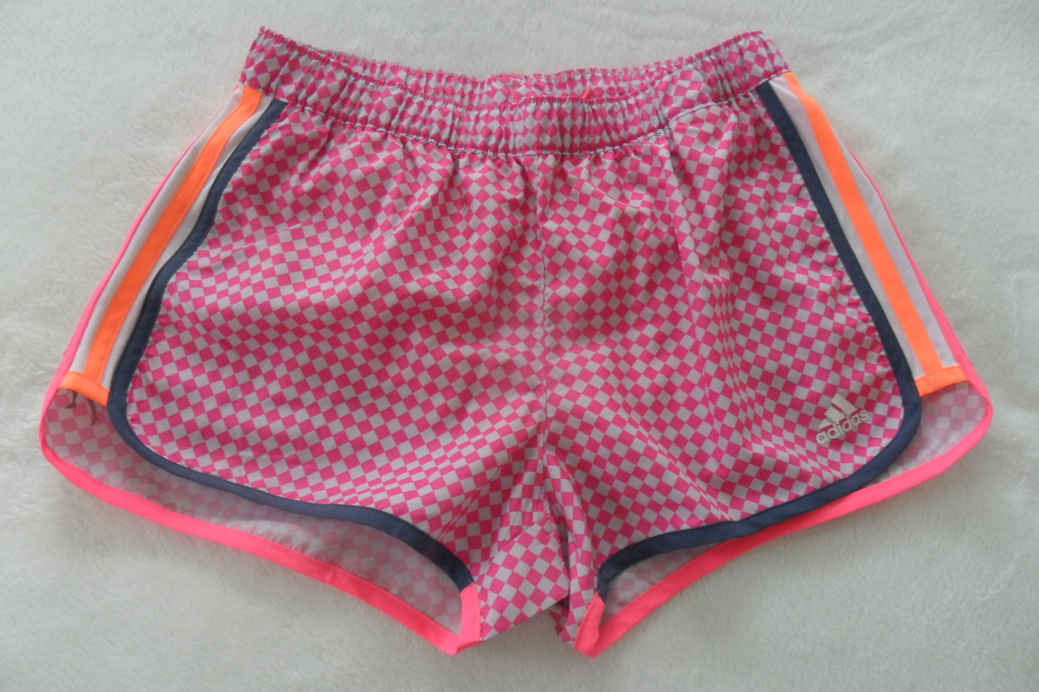 RARE~Adidas MODERN CLASSIC AKTIV GRETE ClimaLITE Running SHORTS Yoga~Womens sz S