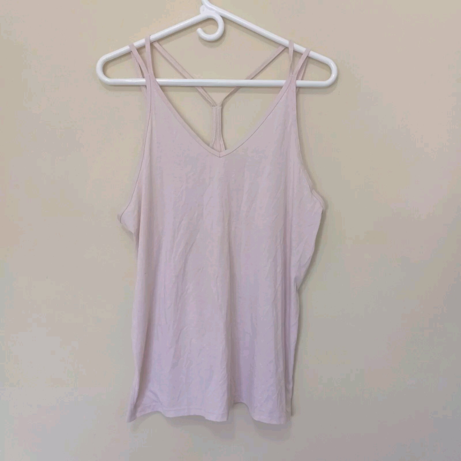 ATHLETA Women’s Light Pink Tank Top Walking Gym Running Size M