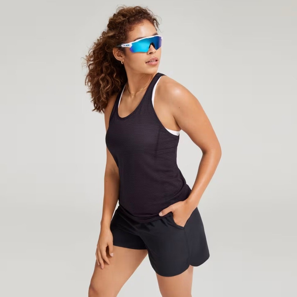 NWT allbirds Natural Run Tank – LARGE – Natural Black – LARGE
