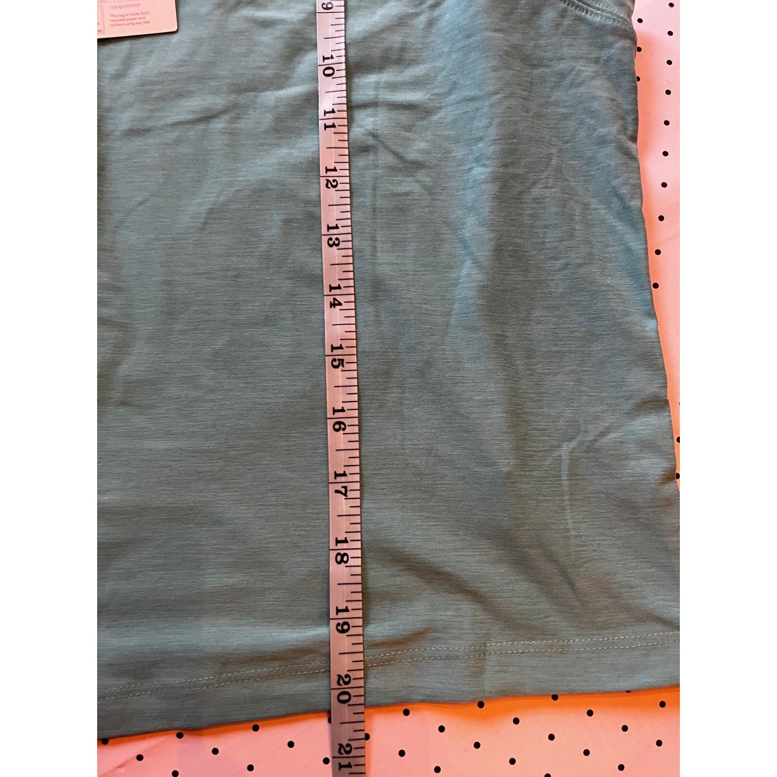 CALIA Lustralux Mockneck Tank Spearmint Green Athletic Workout Top Medium NEW