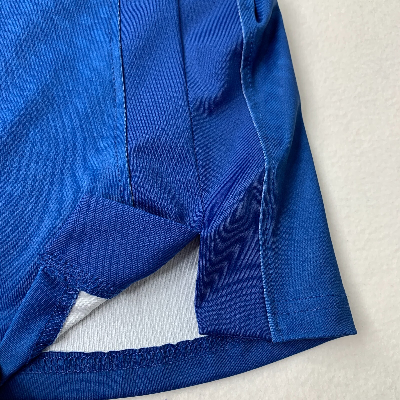 Pebble Beach Dry Luxe Performance Womens Golf Tank XS Blue UV Protection Stretch