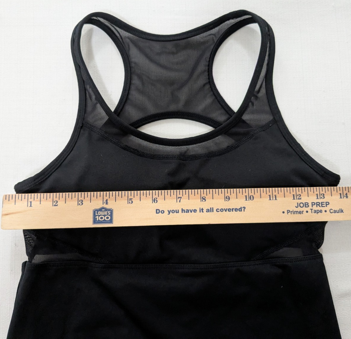 Fabletics Tropez Cut Out Strappy Athletic Dress Women’s Small Built In Bra Black