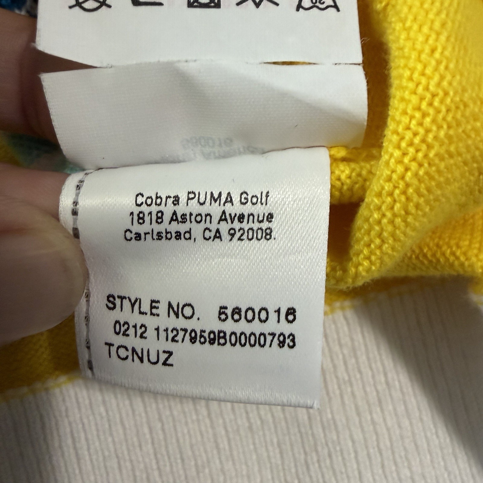 Puma Sport Lifestyle 100% Cotton Multicolor Striped Golf Sweater Vest Women’s M