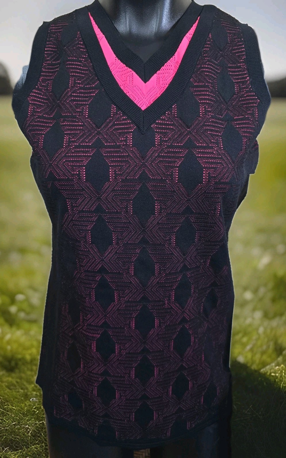 Shirt/Vest Sleeveless Parsons Xtreme Golf Shadow Jacquard WS23ASV0 M Women’s