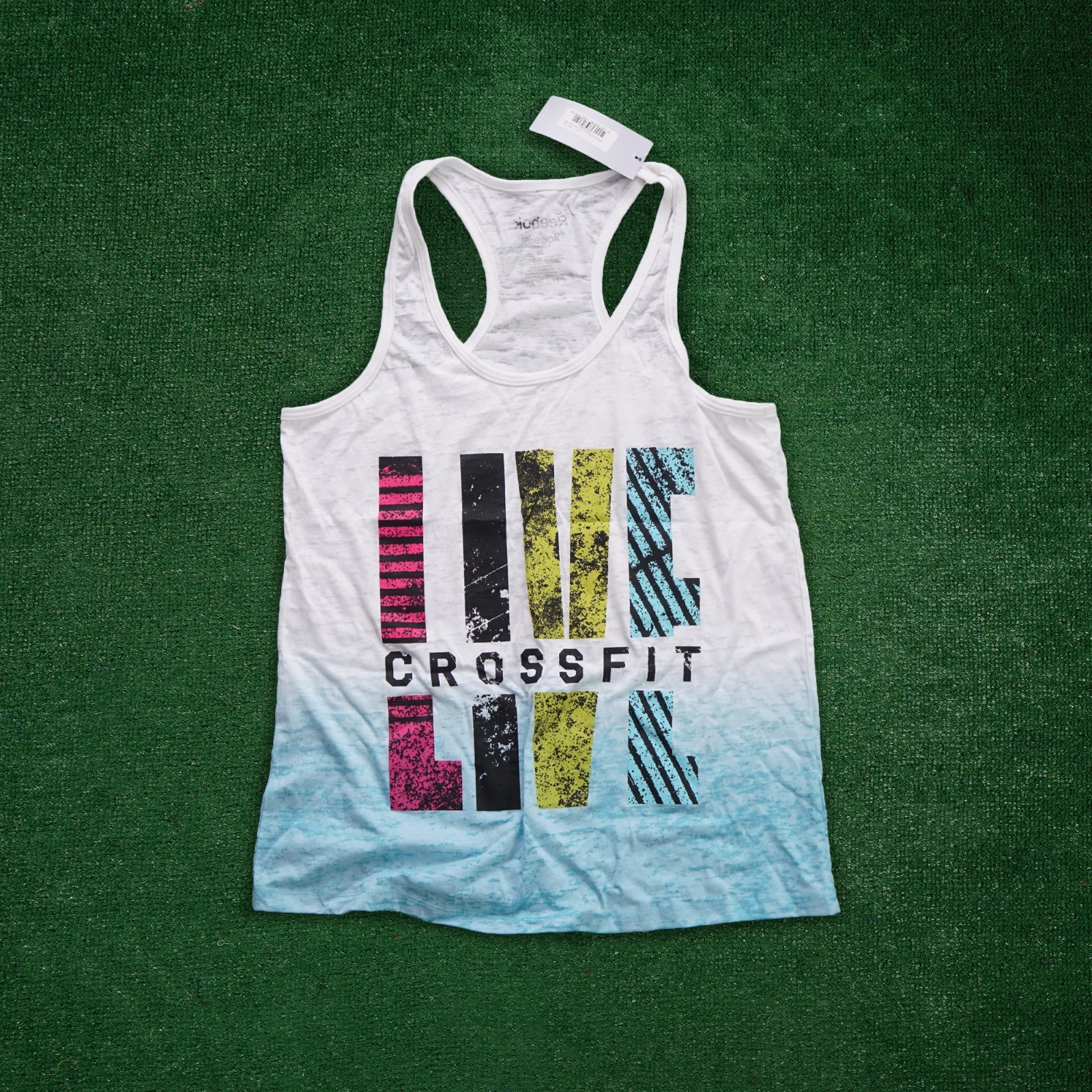 Reebok Women’s Crossfit “LIVE” Burnout Tank Top