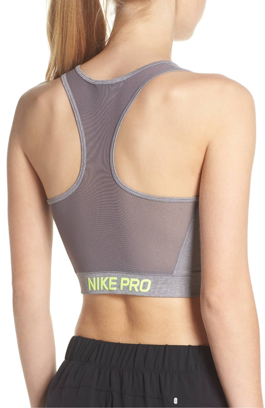 Nike Pro HyperCool Mesh Racerback Cropped Tank Top, 889627, Size S, MSRP $55
