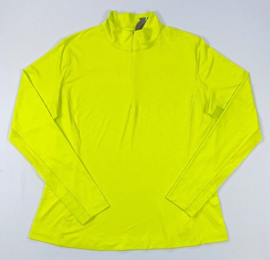 Women’s Slazenger 1/4 Zip Hydro-Dri UPF 50 UV Long Sleeve Tech Golf Shirt NEW