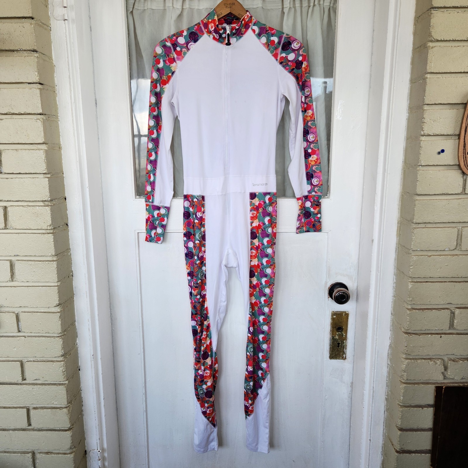 Terramar Climasense Base Layer Jumpsuit Womens S Union Suit PJs Long Underwear