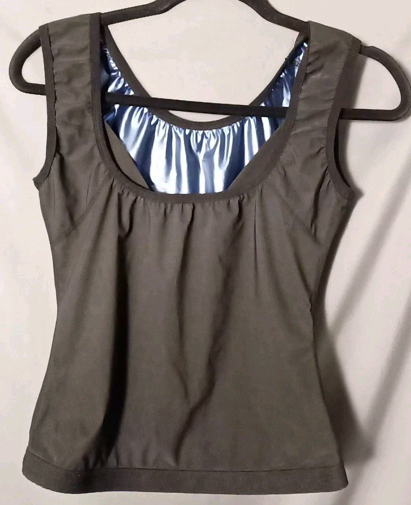 XL Weight Loss Shaping Tank Top Sweat It Off Underbust Polyurethane Lined