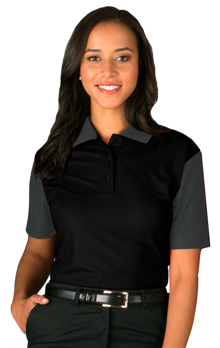 Blue Generation BG6054 Ladies’ IL-50 Colorblock Polo