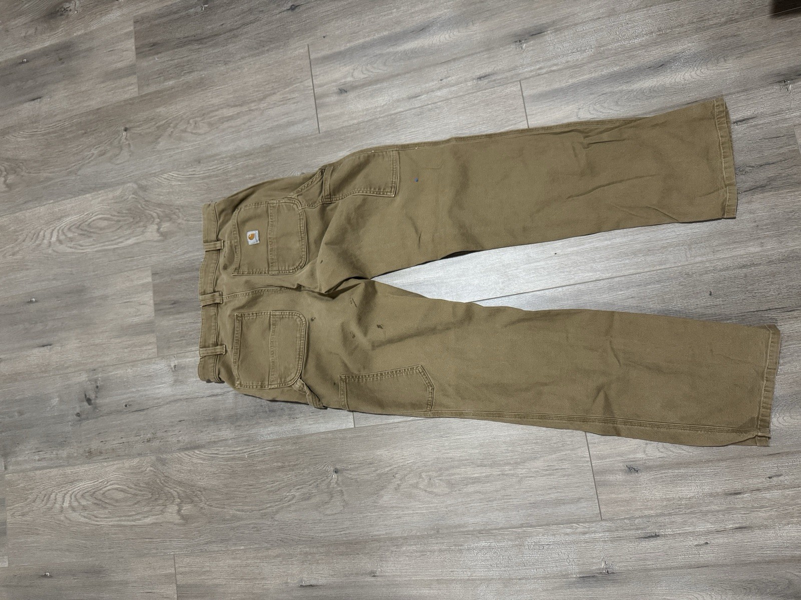 carhart LOOSE FIT BUILT CO SERVE AND PROTECT REGULAR MADE IN IN BBC DIA. Size 6