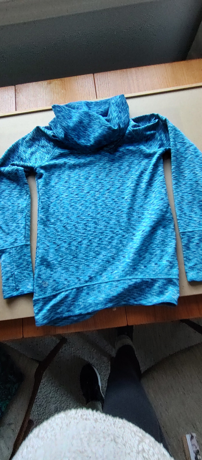 Athleta 女式 x 小圆领套头卫衣 Space Dye Tranquility 930314 –
