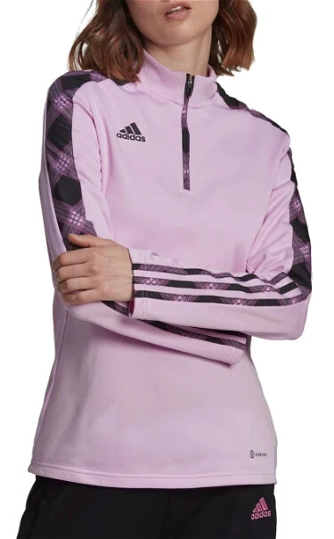 ADIDAS Women’s TIRO Fleece Mid-Layer Soccer Half-Zip Soccer Top NWT SIZE: SMALL