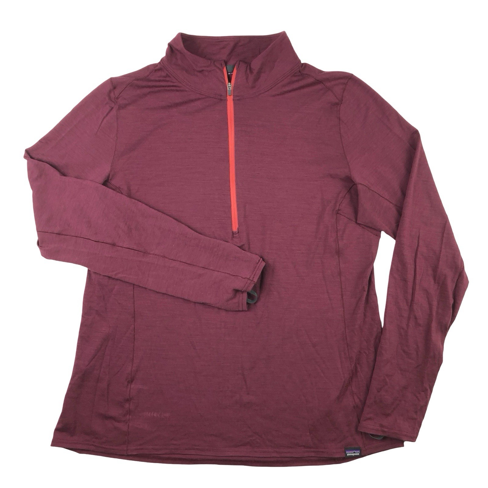 Patagonia Merino Wool Midweight 1/4 Zip Womens XL Long Sleeve Base Layer Shirt