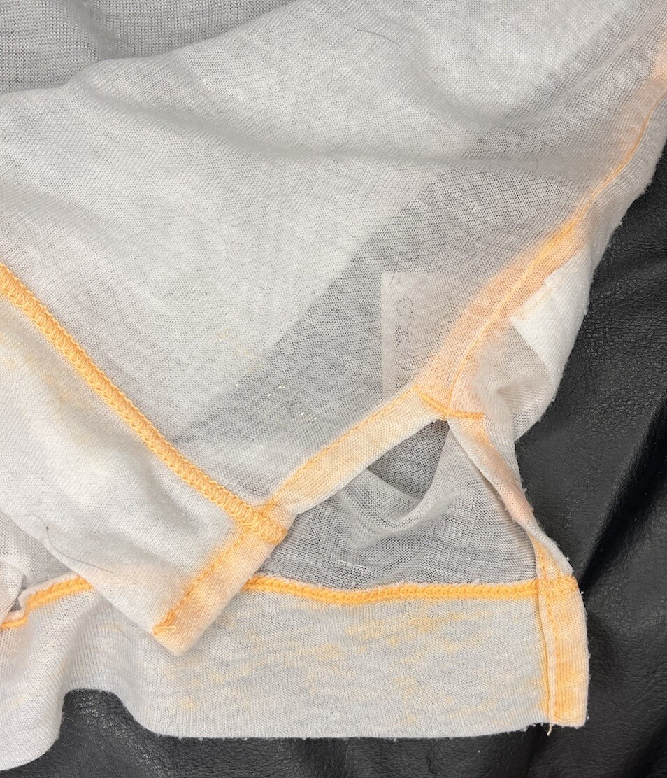 Calvin Klein Performance Activewear Women’s Med Cover Up Sheer Top Tunic Orange