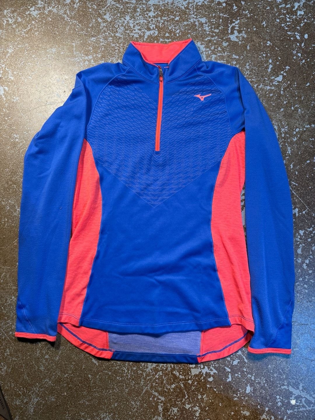Mizuno Women’s Breath Thermo Body Mapping Half Zip Running Pullover