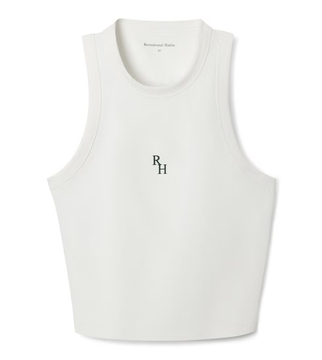Recreational Habits Serena White Tank Size Small