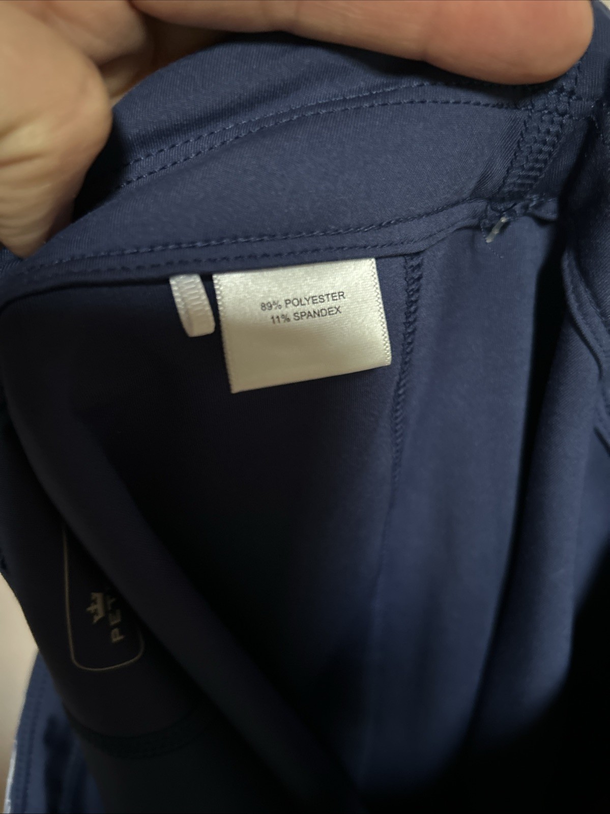 Peter Millar Crown Sport Perth Pullover & Skirt Women’s Sz S Dominos Navy