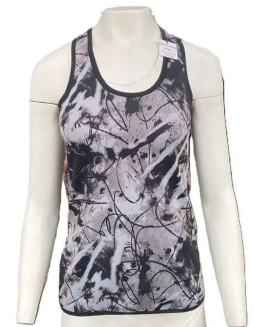 Ralawise 2 in 1 Ladies Functional Top Sports Top Gym Jogging Fitness