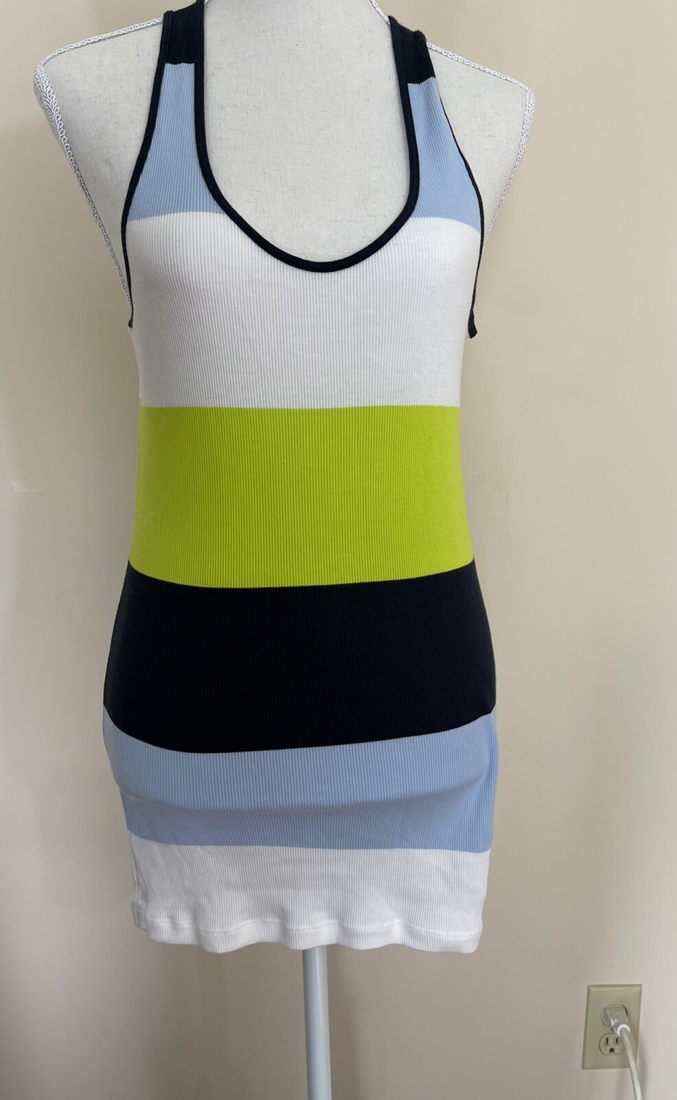 Nike Ribbed The Athletic Dept Multicolored Tank Top Women Ex-Large Pre-owned EUC