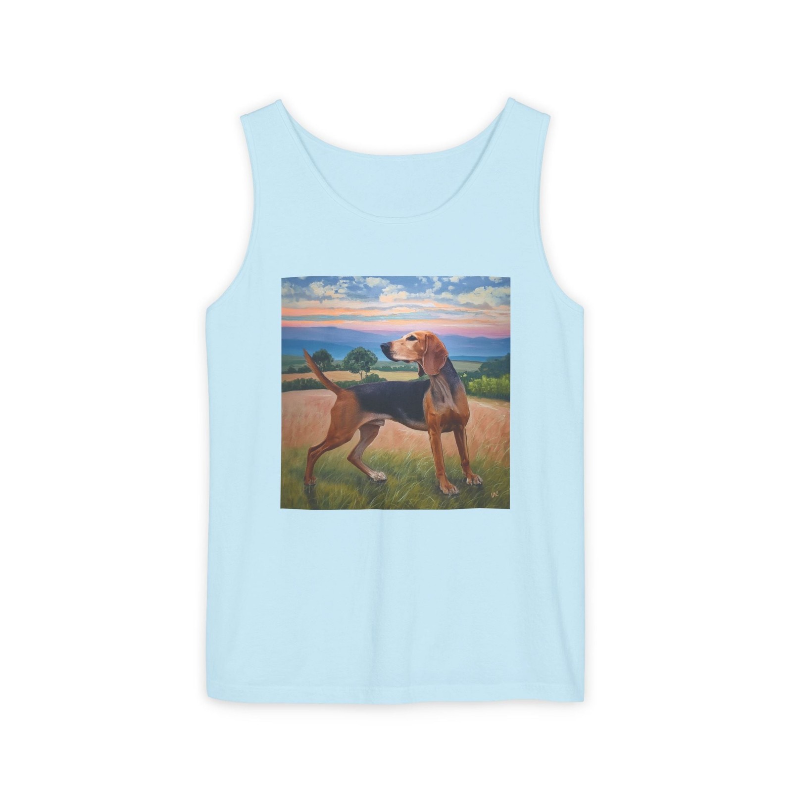 Segugio Italiano – Unisex Relaxed Fit Garment-Dyed Tank Top