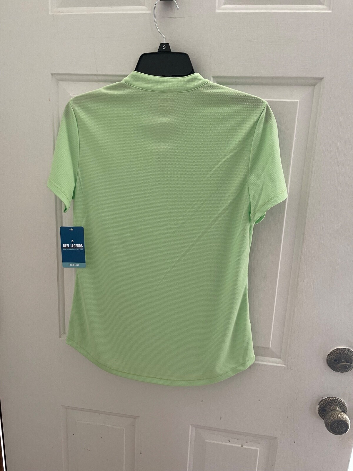 NWT Reel Legends Womens Freeline Short Sleeve Performance Top Shirt Size S