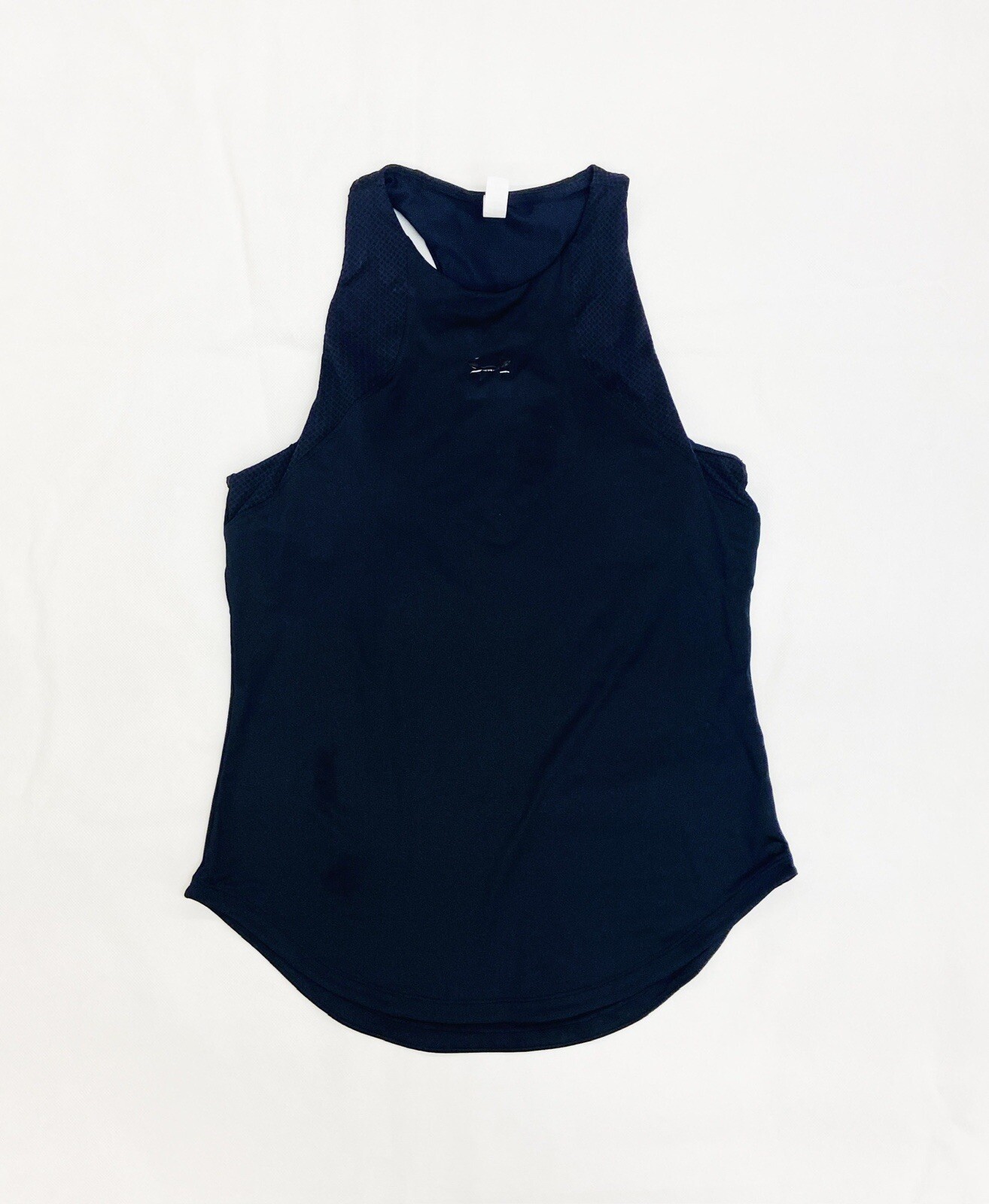 Under Armour Racerback Sport 2-in-1 Tank W/ Sports Bra Women’s M Black 1356299